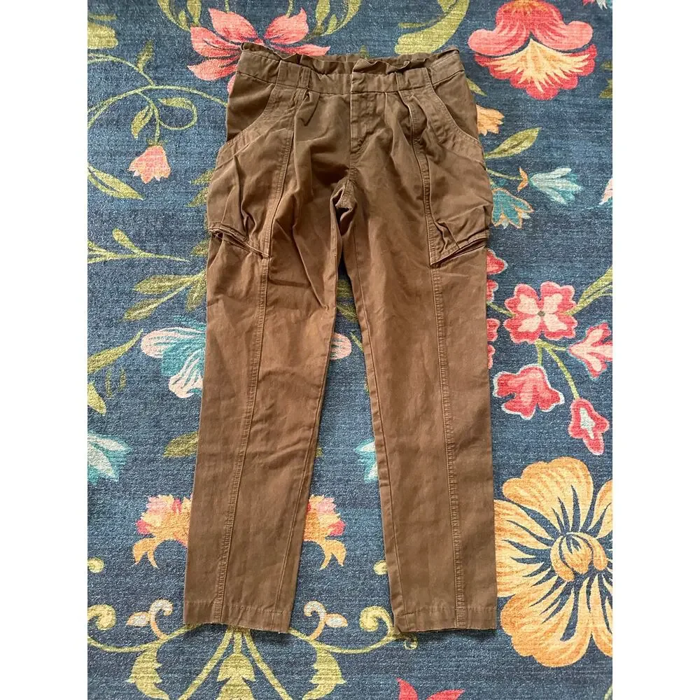 A.L.C. Cargo Paperbag Tapered Pants Size 4 *Missing Belt*